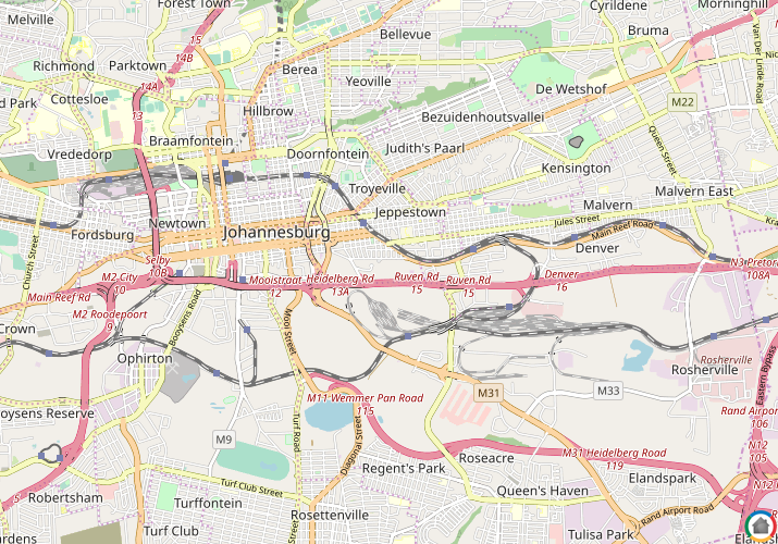 Map location of Droste Park